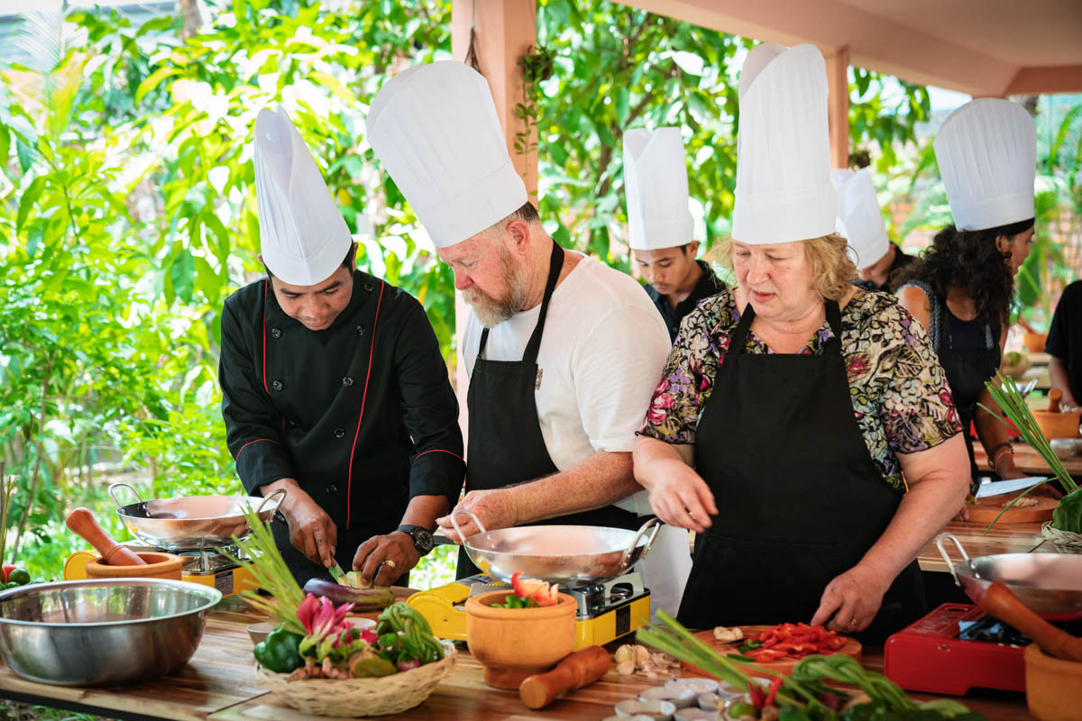 Cours de cuisine Khmer